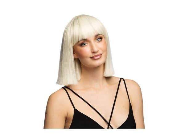 Blond lang bobparykk
