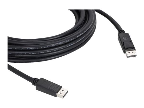Kramer Electronics C-DP, 4,6 m, DisplayPort, DisplayPort, Uros, Uros, Musta