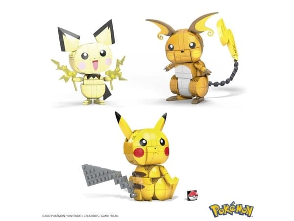 Mega Bloks Pokemon Shocking Trio
