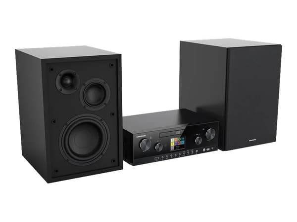 Grundig CMS 5000 BT DAB+ WEB - Mikrosystem - 2 x 50 watt - svart