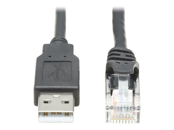 USB-A till RJ45 rollover console-kabel (M/M) - Cisco-kompatibel 2