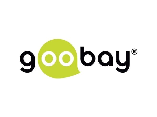 Goobay BH AA 2xAKGS, Passiiviteline, Musta