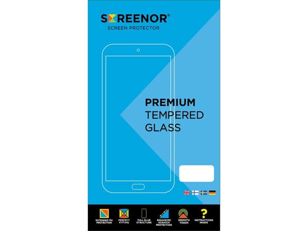 Screenor - Skjermbeskyttelse for mobiltelefon - glass - for Apple iPhone 13 mini