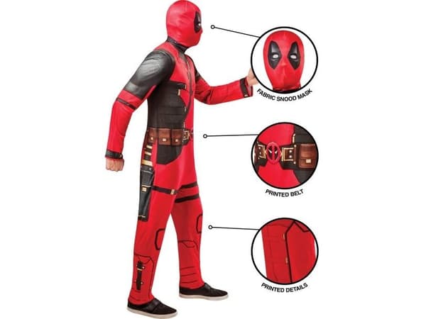 Deadpool-kostyme for voksne