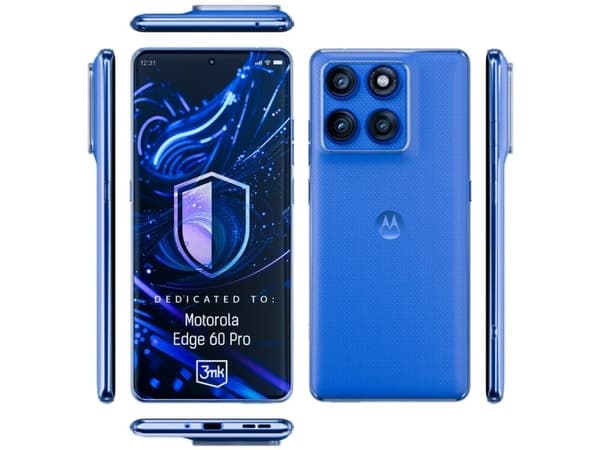 3MK Motorola Edge 60 Pro - 3mk Clear Case