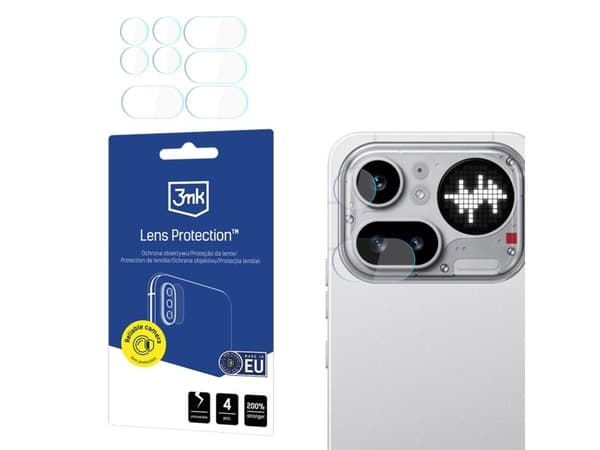 3MK Nothing Phone (4a) Pro - 3mk linsebeskyttelse