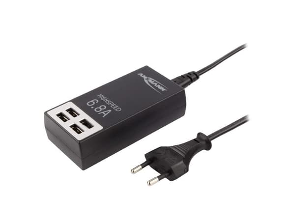 Ansmann 1001-0032, Innendørs, AC, Sort