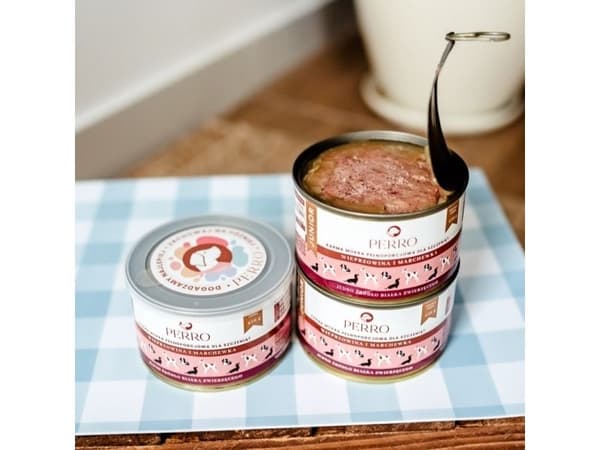 PERRO Junior Pork with carrot - våtfoder för hund - 410 g