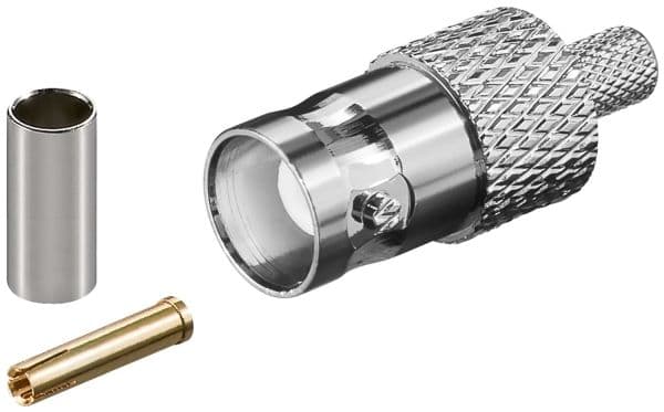 Goobay BNC-Connector, BNC, Sølv