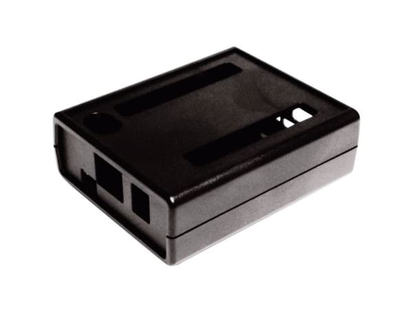 Hammond Electronics 1593HAMBONEBK SBC-kabinett, passer til BeagleBoard, sort