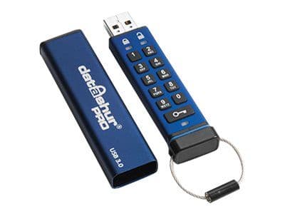 iStorage datAshur PRO - USB-flashstasjon - kryptert - FIPS 140-2 Level 3 - 16 GB - USB 3.0