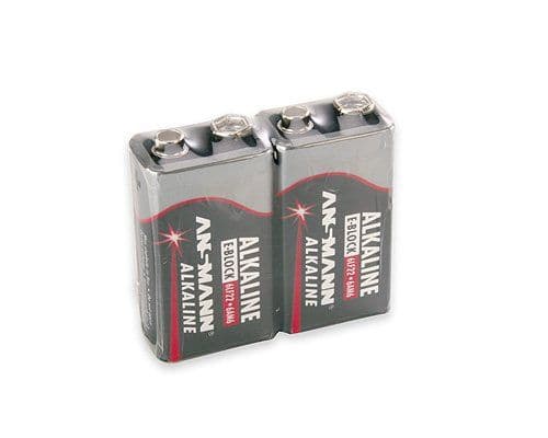 ANSMANN E-BLOCK - Batteri 2 x 6LF22 - alkaliskt
