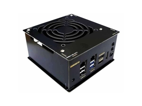 ODROID H4-CASE 1 SBC-kabinett sort