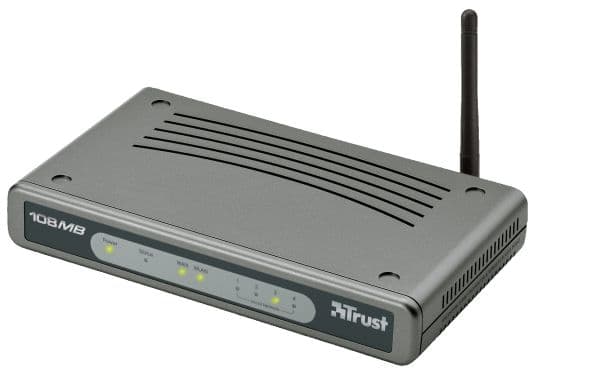 Trust ROUTER & WIRELESS ACCESS POINT, 2,4 GHz, 108 Mbit/s