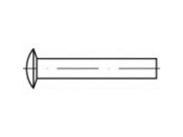 TOOLCRAFT TO-5449185 Linsnävning 2 mm 2000 st
