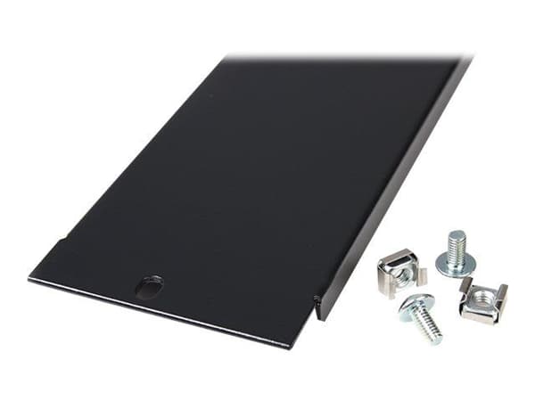 StarTech.com BLANKB2, Tyhjä paneeli, Terästä, musta, 479,9 g