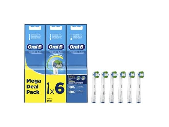 Oral-B Precision Clean 2+2+2-pack FFS (vit)