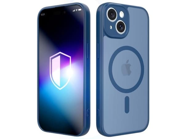 3mk Misty MagCase till iPhone 15 - blå