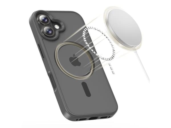 Tech-Protect MagMat MagSafe-skal till iPhone 17 - grå
