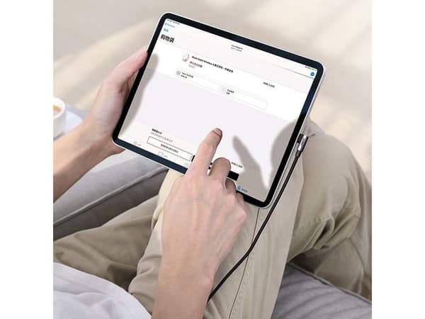 USB-C-USB-C-kaapeli, kulmikas UGREEN US255,3A, 60W, 2m (musta)