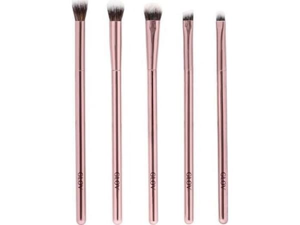 Glov Eye Brushes ögonmakeupborstar Pink 5 st
