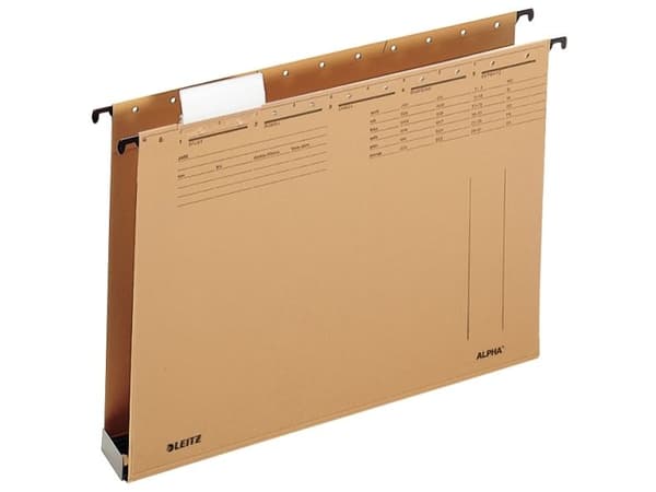 Leitz ALPHA, A4, Pahvi, Ruskea, 320 g/m², DIN 821, 270 mm