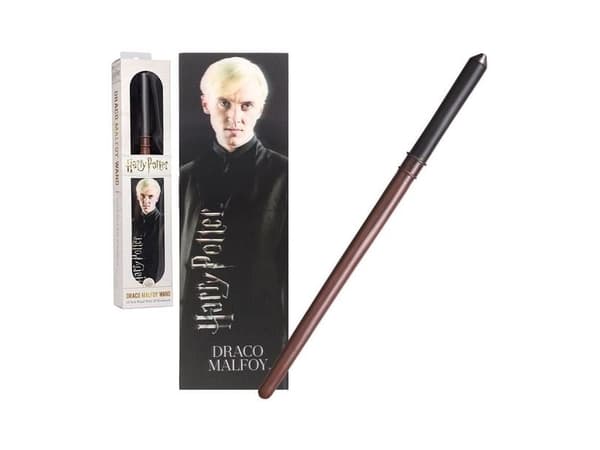 Draco Malfoy tryllestav med bogmærke
