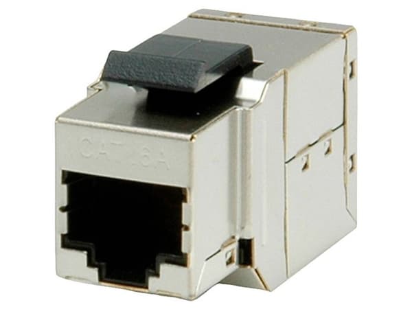 ROLINE Cat.6a Keystone Modular Coupler, shielded, Hopea