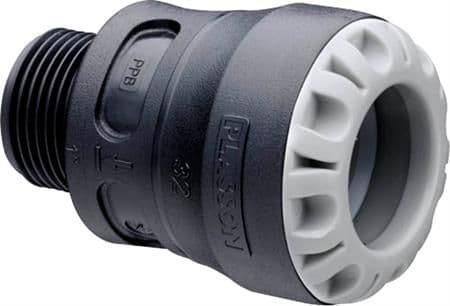 PLASTLINE PUSH-IN OVERGNP 50 X 11/2"