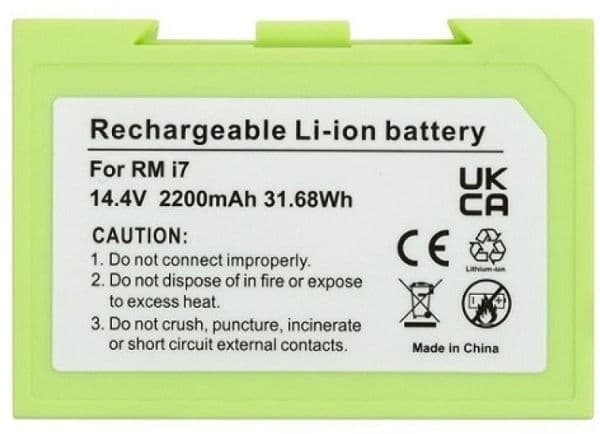 Extra Digital batteri til iROBOT Roomba i7, 14,4V, 2,2Ah, Li-ion