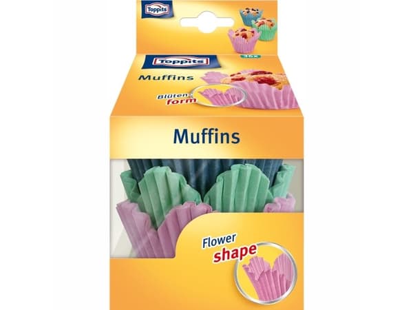 Muffinsformar Flower Shape 36-P 16st DFP