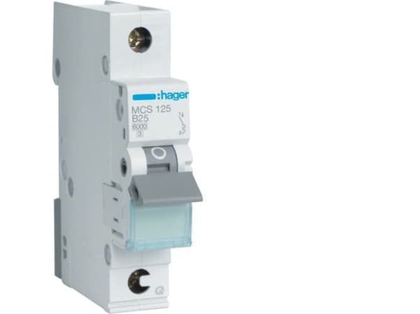 Hager MCS125, Typ C
