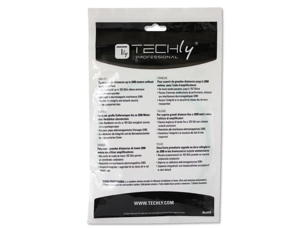 Techly ILWL D5-B-050/OM3, 5 m, OM3, SC, SC