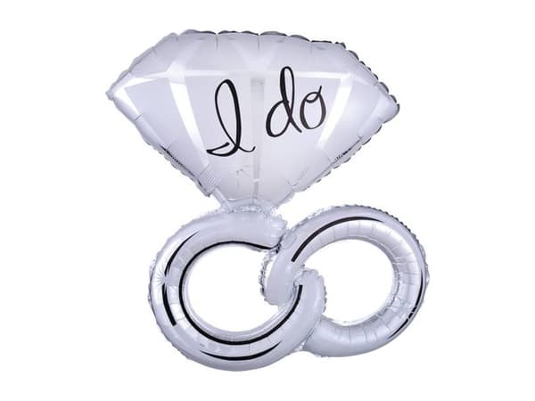 I do, ring folieballong, 76 cm