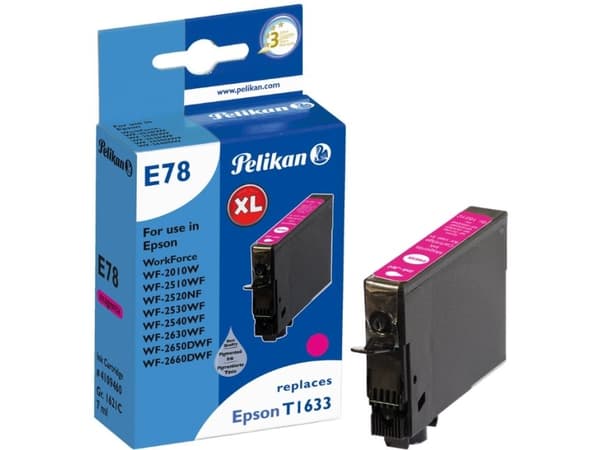 Pelikan E78, Pigmentbasert blekk, 7 ml, 486 sider