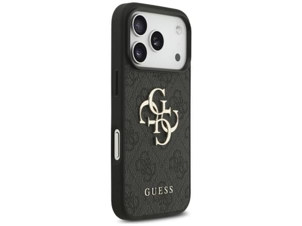 Guess 4G Strap 4G Classic Logo-etui til iPhone 17 Pro - sort
