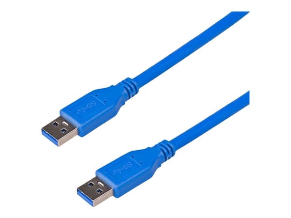 Akyga AK-USB-14, 1,8 m, USB A, USB A, Sininen