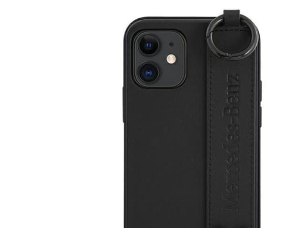 Mercedes Strap Line-etui til iPhone 12 mini - svart