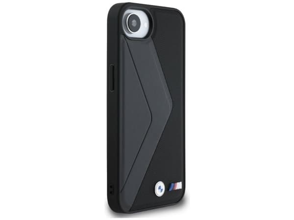 BMW oversized stripes MagSafe-deksel til iPhone 16e - svart