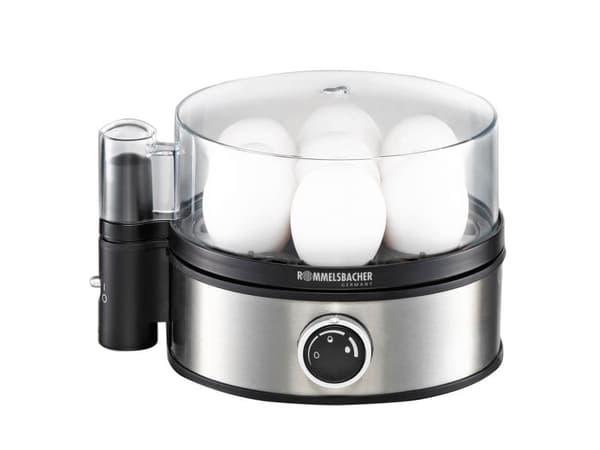 Rommelsbacher ER 400 - Æggekoger - 400 W - rustfrit stål/sort