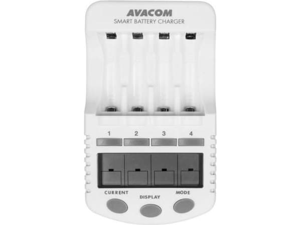 Avacom 4xAA/AAA-lader (JVL-505)