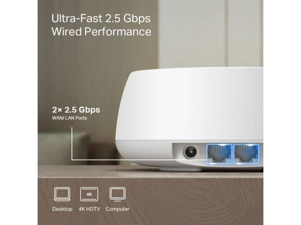 TP-LINK Deco BE25 - 2 Pack - Dual-Band WiFi 7 Mesh Router