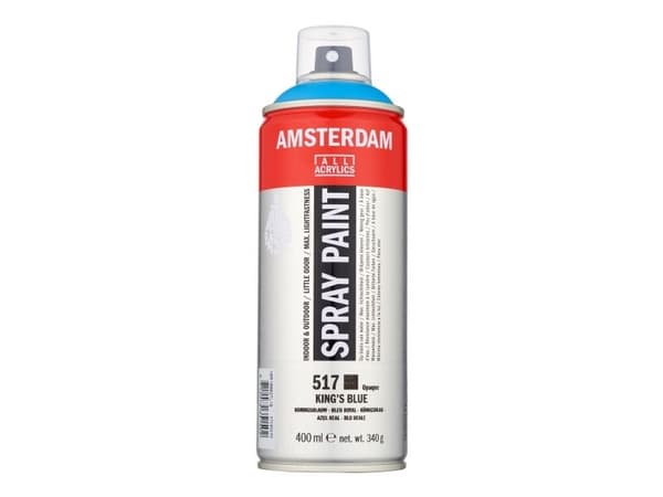 Amsterdam spraymaling King’s Blue 517