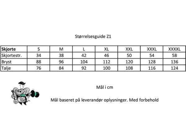 Rød og hvid ternet skjorte