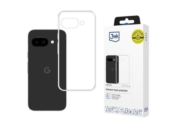 3mk klart etui til Google Pixel 10A - transparent