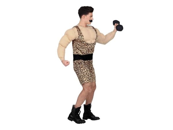 Stærk mand kostume