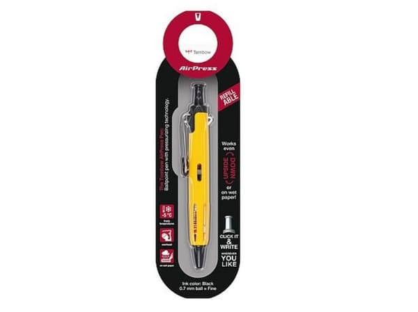 Tombow BC-AP52, Stiftpenna, Gul, Svart
