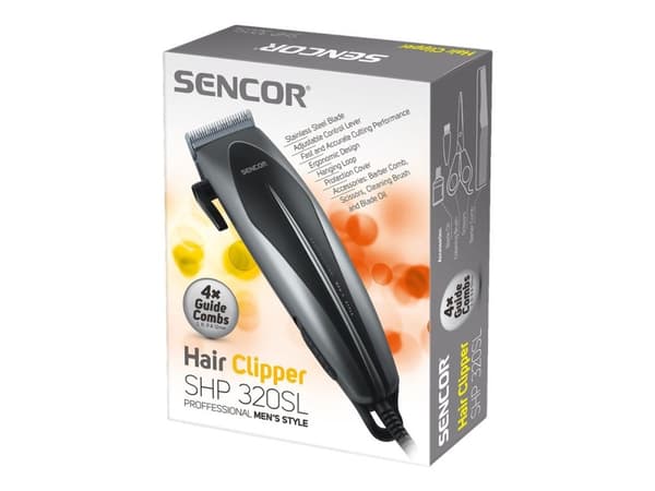 Sencor SHP 320SL - Hårklippare - grå