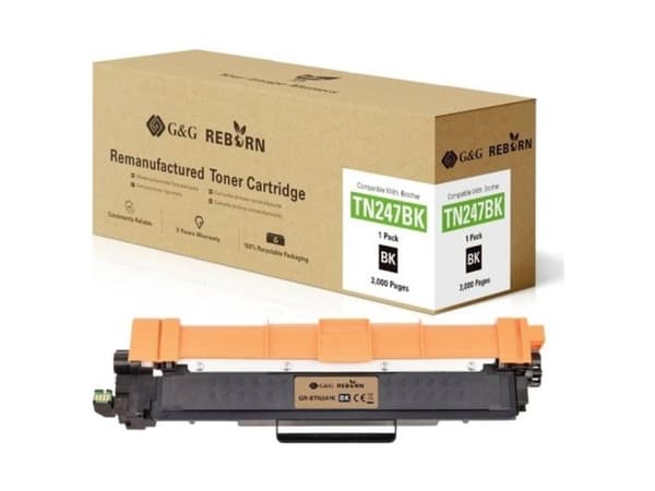 G&G 21184, 3000 sidor, Svart, 1 styck