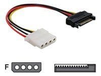 DeLOCK Power SATA/Molex Cable, 0,12 m